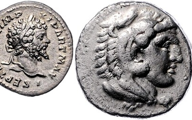 (18 Stk.) Antike Münzen