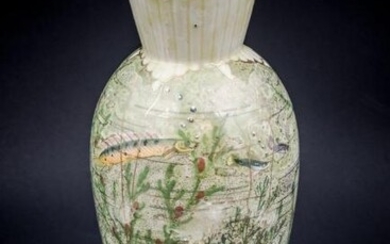 Auguste HEILIGENSTEIN (1891-1976) Vase sur pié