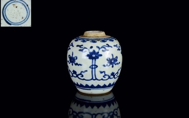 A Chinese 'Babao' (八宝) jar - NO RESERVE PRICE - Porcelain - China - Qing Dynasty (1644-1911)