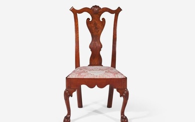 A Chippendale carved walnut side chair, Philadelphia, PA, circa 1760