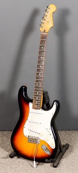 A Fender Stratocaster Electric Guitar, Serial No. MZ0011320, and...