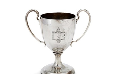 A George III Irish silver twin handled cup by William Doyle