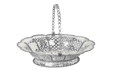 A George III Silver Basket by William Plummer, London, 1761