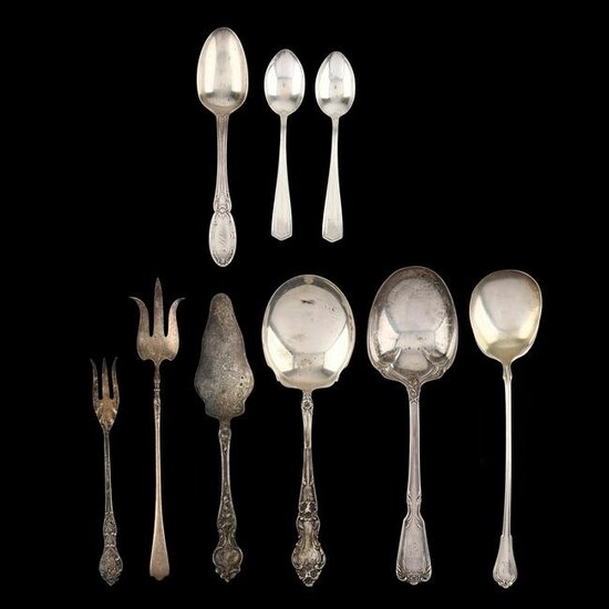 A Grouping of American Sterling Silver Flatware