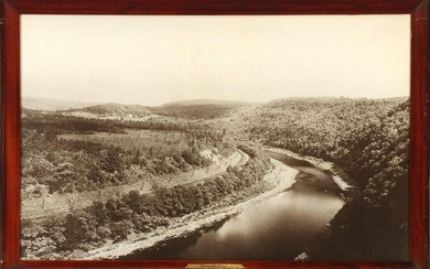 A PHOTOGRAVURE VIEW OF HAWK'S NEST ON THE ERIE RAILROAD