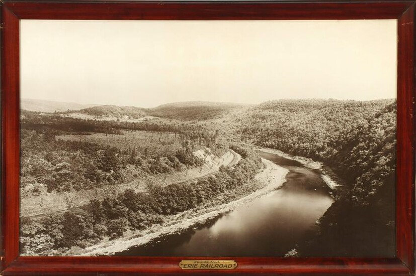 A PHOTOGRAVURE VIEW OF HAWK'S NEST ON THE ERIE RAILROAD