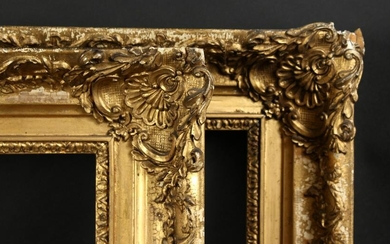 A Pair of 19th Century Composition Frames, 12" x 48"