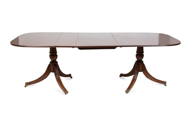 A Regency Style Mahogany Dining Table