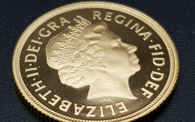 A Royal Mint Queen Elizabeth II 2003 Proof 22K...