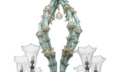 A chandelier - Murano, probably barovier & toso