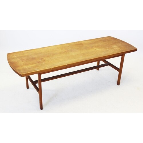 A mid 20th century Swedish design teak coffee table, by Alf ...