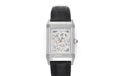 A platinum 'Reverso' wristwatch, by Jaeger-LeCoultre