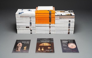 A varied collection of 54 auction catalogues on Chinese Art from Nagel and Zacke, 2010 and later