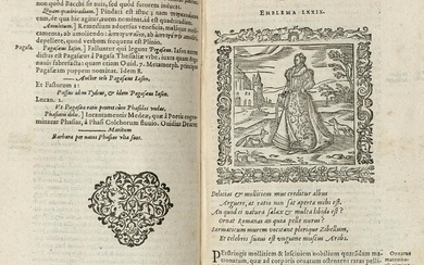 ALCIATO Andrea (1492-1550) - Omnia emblemata [CON:]
