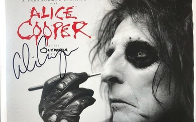 ALICE COOPER "A Paranormal Evening" Olympia Paris 180gm signed Album