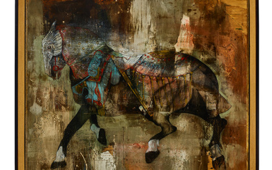 ALIRIO PALACIOS (1938-2015) Untitled (Horse) 2001 mixed media on wood,...