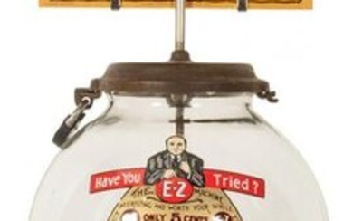 Ad-Lee Novelty Co. E-Z 5 Cent Gumball Machine. Chicago