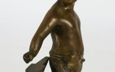 Adolphe Jean LAVERGNE - Tiffany & Co. Bronze Boy