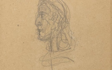 Alberto Giacometti - Tête de Profil
