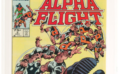 Alpha Flight #5 Canadian Price Variant (Marvel, 1983) CBCS...