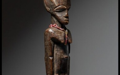 Altarpiece (1) - Wood - Bateba - Lobi - Burkina Faso - 26 cm