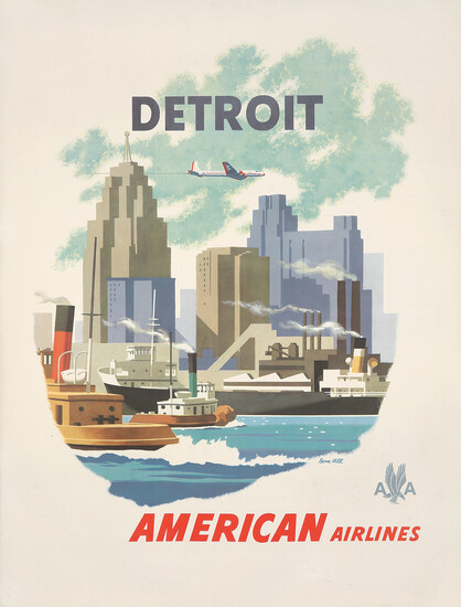 American Airlines / Detroit.