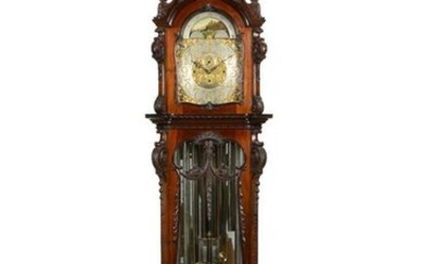 An English S. Smith and Son longcase clock