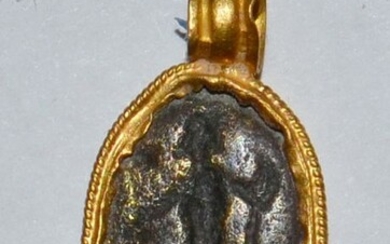 Ancient Roman Gold Pendant - (1)