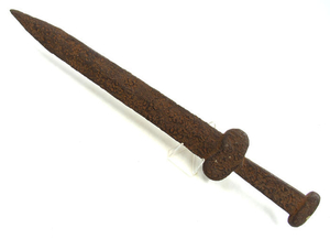 Ancient Scythian Iron Acinaces Short Sword