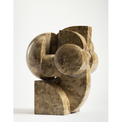 Andrea Cascella ( Pescara 1919 - Milano 1990 ) , "Origine" 1986 marble cm 25.5x21x15.5 signed and numbered P.A. Provenance This works was acquired directly from the artist by the...