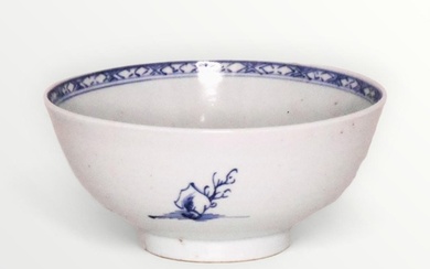 Antique Chinese Ch'ing Dynasty 'scholar on the bridge' blue ...