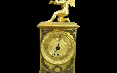 Antique French Louis XVI Style Mantle Clock