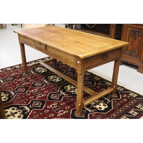 Antique French provincial country farmhouse table, standing ...