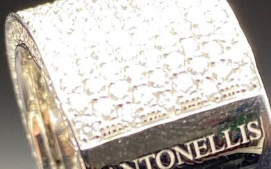 Antonellis - 18 kt. White gold - Ring Diamond - Diamonds