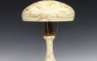 Art Glass Lamp Attrib. to Steuben
