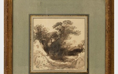 Attributed to John Varley (1778-1842): Landscape