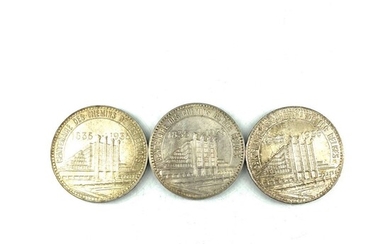 BELGIQUE - Leopold III Lot de trois monnaies... - Lot 43 - Rossini