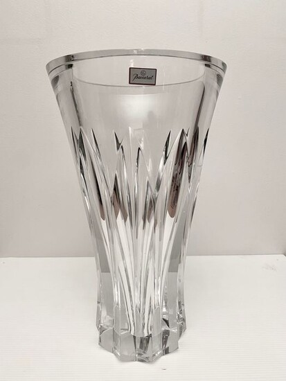 Baccarat - "Pauline" vase (H. 38 cm) - Crystal