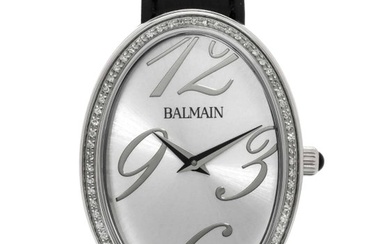 Balmain - Steel with diamonds ladies watch - B13953224 - Women - 2011-present