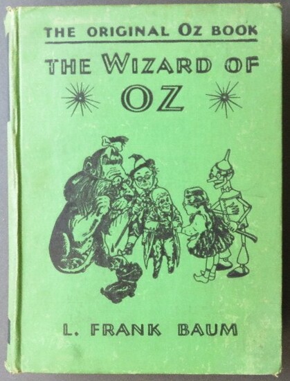 Baum, Wizard of Oz 1st Movie Ed. 1939 illustrated