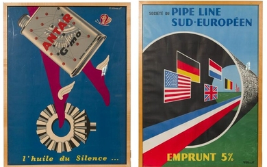 Bernard Villemot (French, 1911-1989) Lithograph Posters