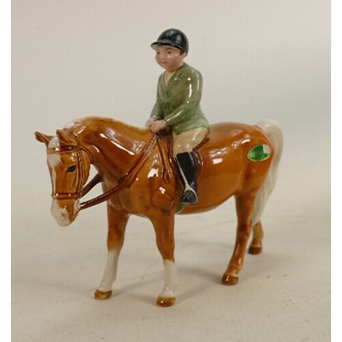 Beswick boy on Palomino pony 1500