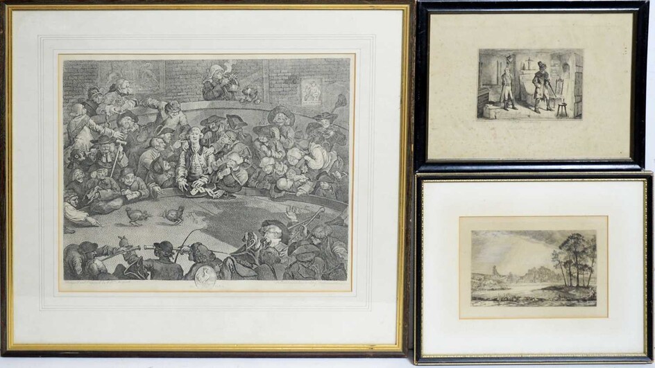 British School, 19th Century - etchings
