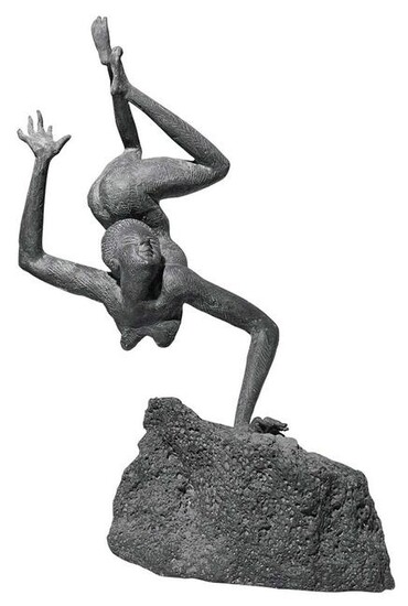 Bronze representing "La Tarantola" Giordano Salvo