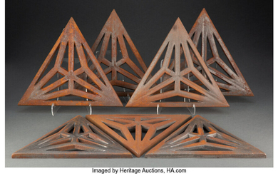 Bruce Alonzo Goff (1904-1982), Seven Triangles for Shin'en Kan (1956-1996)