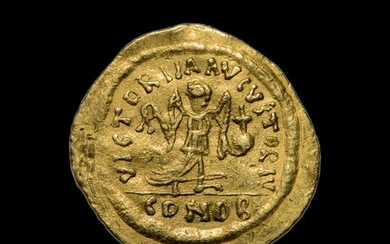Byzantine Empire - AV Aureus, Justinus II (AD 565-578) - Gold