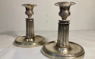 Candlestick (2) - Silver