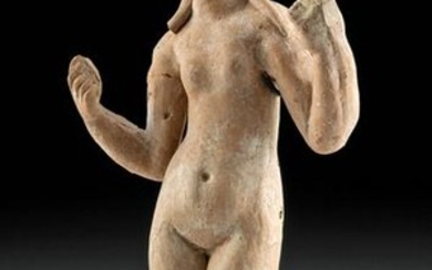 Canosan Terracotta Figure Aphrodite Rising From Sea