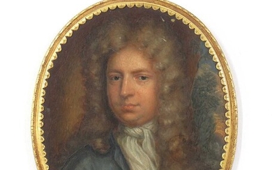 Cercle de Peter Crosse (1645-1724) Cercle de Peter Crosse (1645-1724) Portrait d'un gentilhomme, en buste,...