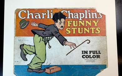 Charlie Chaplin's Comic Capers (1917) 12.375" x 16.375"